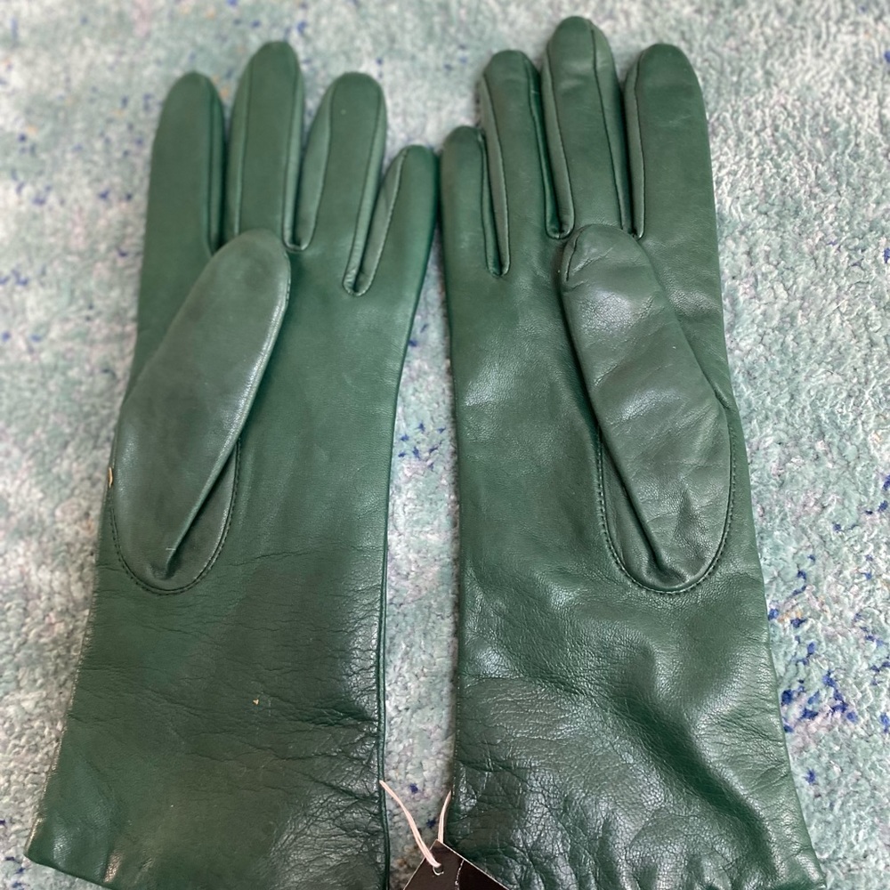 ARIS Leather Isotoner Gloves